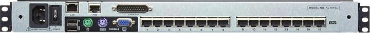 Immagine prodotto Aten KL1516AiM ALTUSEN 19" console con interruttore KVM, 16 vie, 43,18 cm