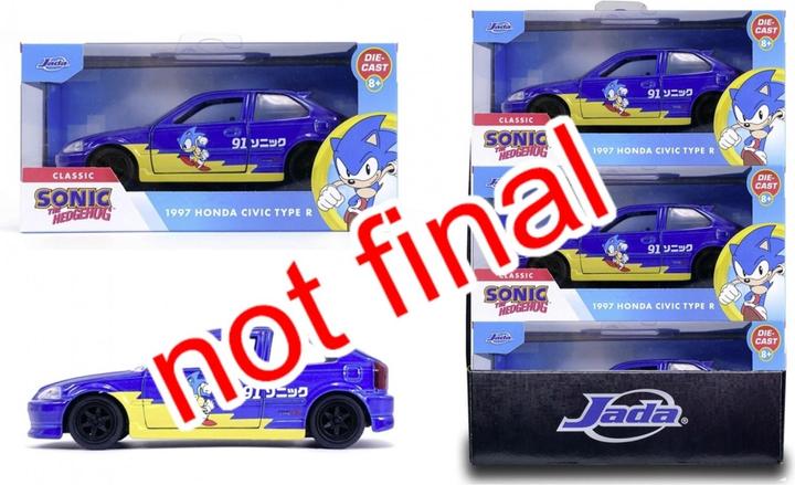 Immagine prodotto Jada Sonic 1997 Honda Civic Type-R 1:32