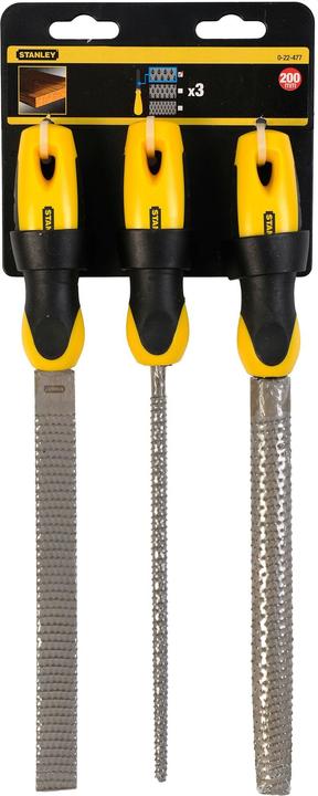 Immagine prodotto Stanley Set di raspe, taglio 1, 200 mm 3 pz. (Barra 1, 380 mm)