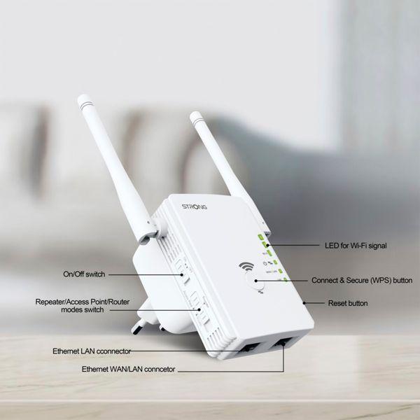 Immagine prodotto Strong Ripetitore universale 300 (300 Mbit/s)