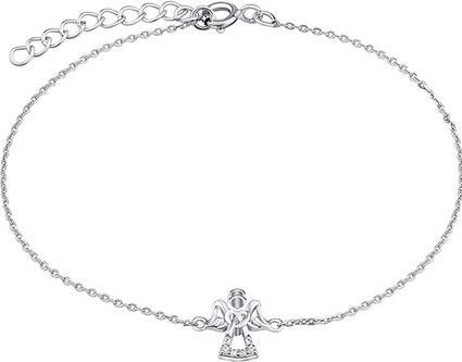 Silvego Fine silver angel bracelet with clear zircons MW2233B (925er Sterling Silber)