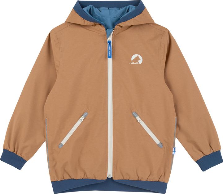 Immagine prodotto finkid wendbare Regenjacke Muutuva almond/ (134, 140)