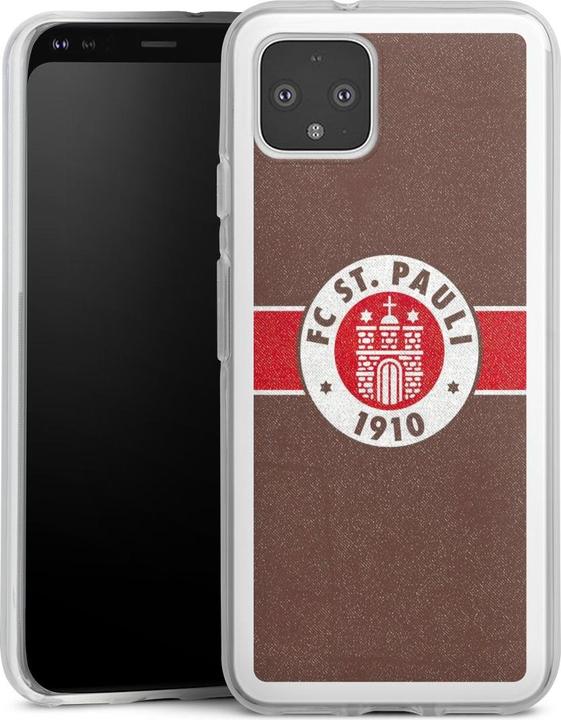 Produktbild DeinDesign Silikon Hülle für Google Pixel 4 Handyhülle Case Smartphone Schutzhülle Logo Offizielles (Google Pixel 4)