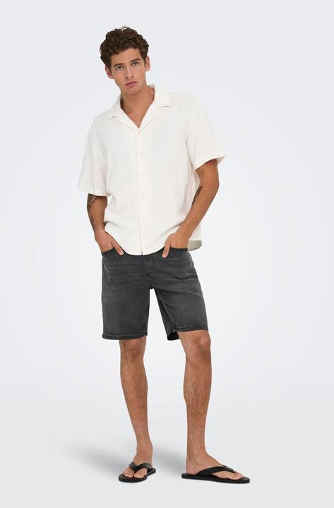 Actual product image Only & Sons ONSWEFT Normal geschnitten Shorts Jeans-Shorts (L)