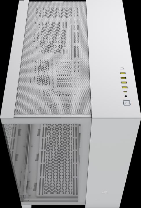 Actual product image Corsair Case iCUE 6500X RGB Midi TG white (ATX, Mini-ITX, mATX)