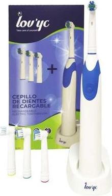 Actual product image Elie Saab Rechargeable Toothbrush with 4 Brush Heads