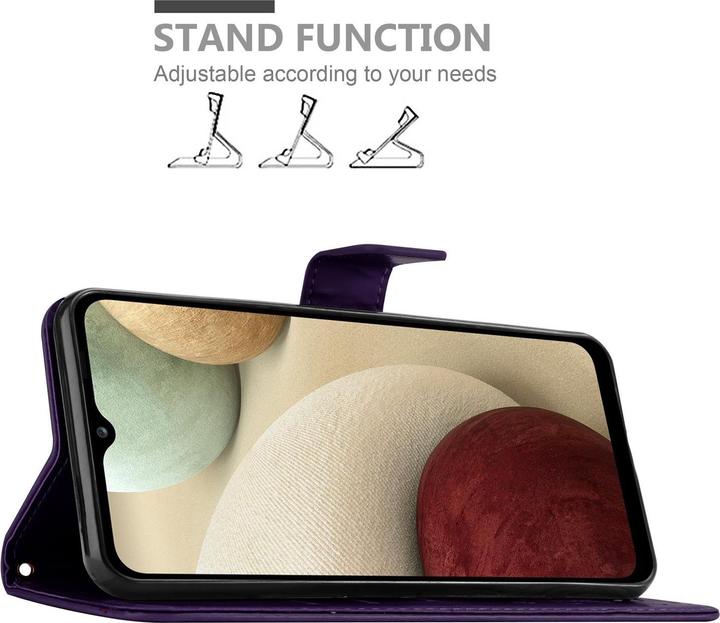 Image du produit Cadorabo Couverture du livre de fleurs (Samsung Galaxy A12)