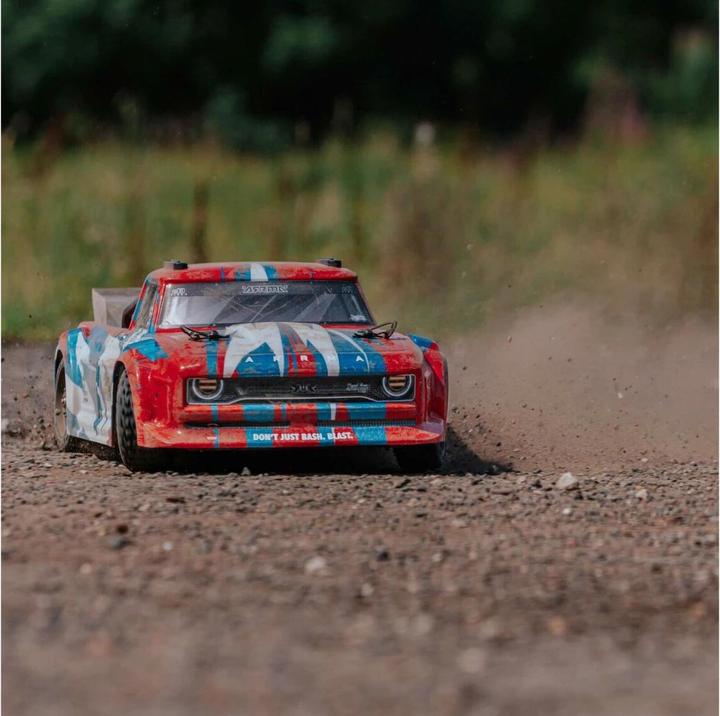 Immagine prodotto Arrma Infrazione 4x4 Mega, Rosso/Blu 1:8, RTR (RTR pronto all'uso)