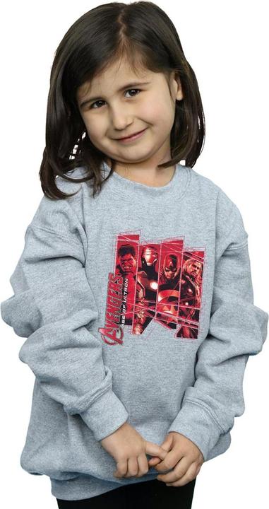 Image du produit - Sweat AVENGERS TEAM COLLAGE - Fille (140, 146)