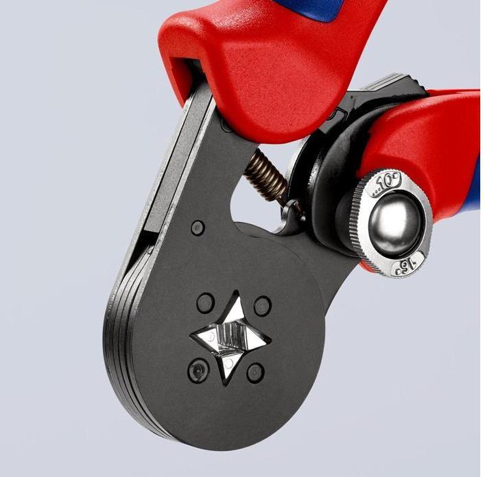 Produktbild Knipex Selbsteinstellende Crimpzange für Aderendhülsen (180 mm)