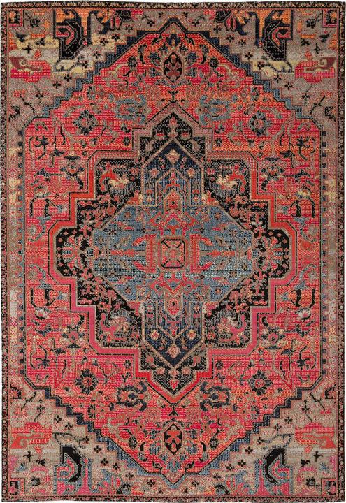 Actual product image Pergamon Kurzflor Designer Teppich Modern Vintage Orient Muster (160 x 230 cm)