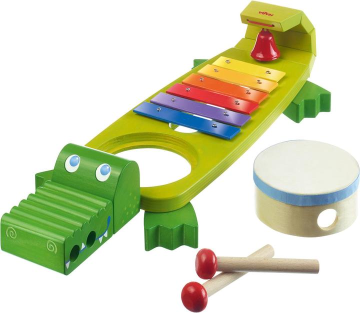 Produktbild Haba Klang-Kroko (Deutsch, Französisch, Italienisch, Englisch)