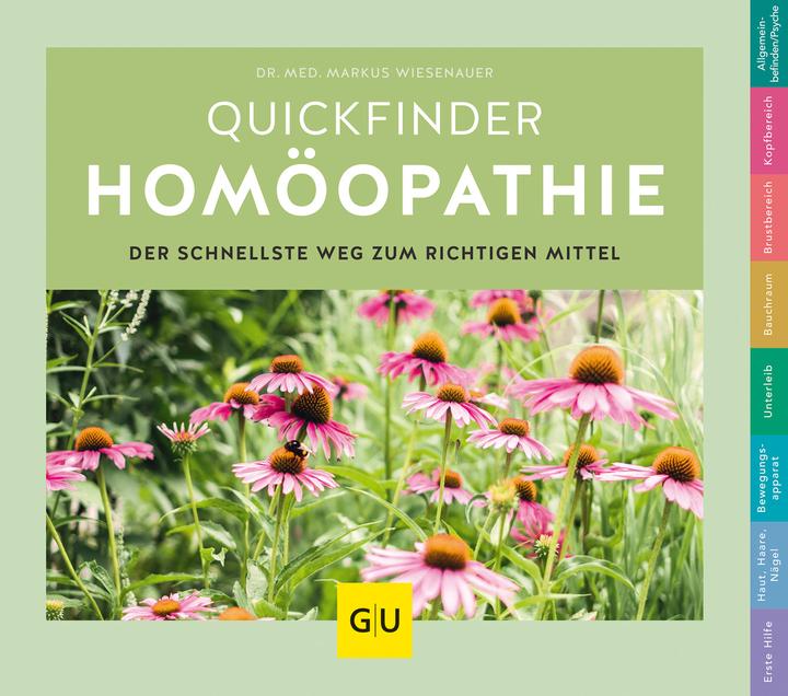 Produktbild Quickfinder Homöopathie (Deutsch, Markus Wiesenauer, 2018)