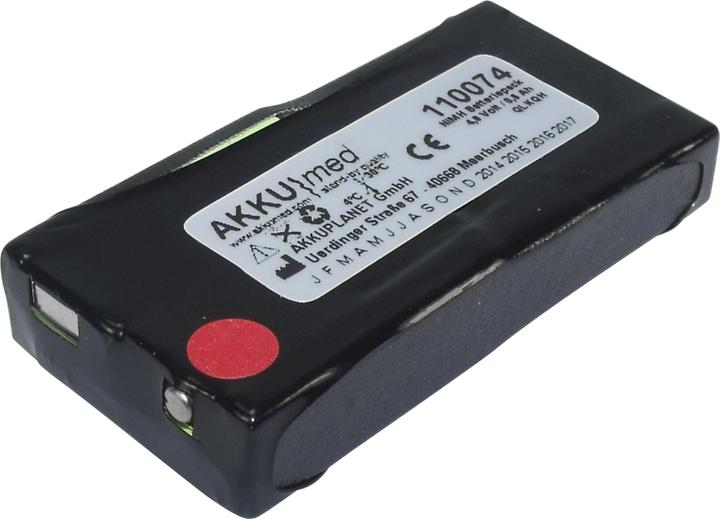 Produktbild AccuCell NiMH Akku passend für Schiller Blutdruckmessgerät BR102