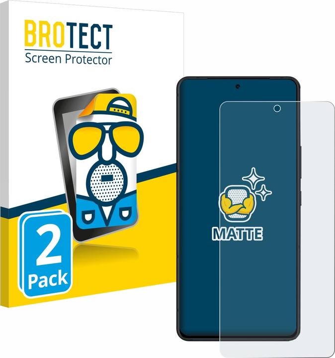 Produktbild BROTECT Entspiegelungs-Schutzfolie Displayschutz Matt (2 Stück, Asus ROG Phone 8 Pro)