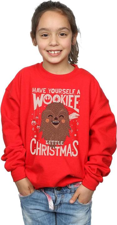 Immagine prodotto Star Wars Wookiee Little Christmas Felpa Ragazze (152, 158)