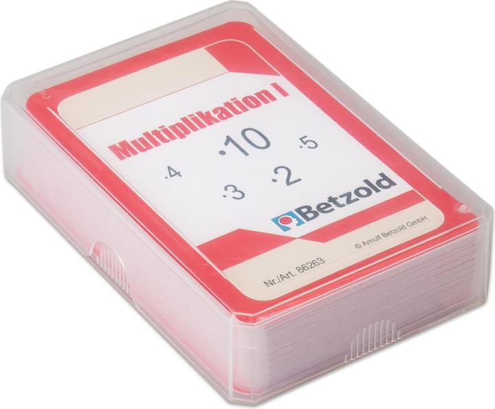 Image du produit Betzold Multiplication I - Jeu de cartes pour le cylindre magique (Allemand)