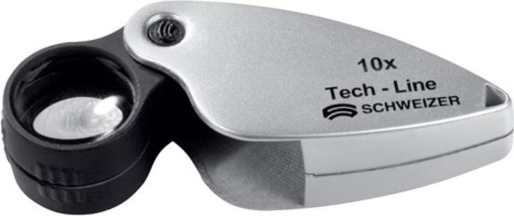 Schweizer Optik Lente d'ingrandimento pieghevole di precisione 6x
