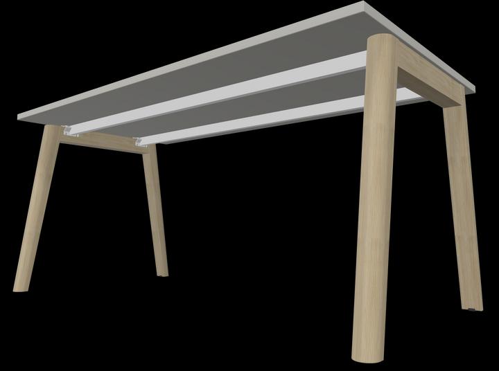 Actual product image Narbutas Nova Wood desk (1600 x 800 x 740 mm)