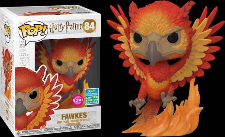 Image du produit Funko POP! Harry Potter Fawkes Exclusive Floquée Summer Convention 2019