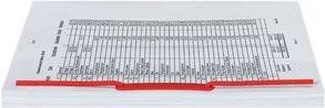 Actual product image Elba 100 Archiving Clip Metal Red