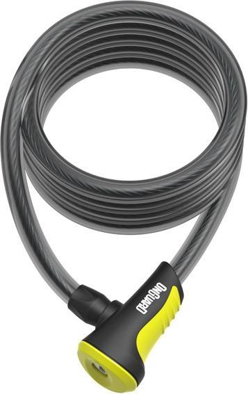 Actual product image Onguard Bicycle lock Rope neon yellow 12x1800 mm (8156YL) (180 cm)