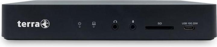 Actual product image Wortmann TERRA MOBILE Dockingstation 810 USB-C/Triple 4K inkl.135W Netzteil und USB C Kabel (USB-C, 8 Ports)