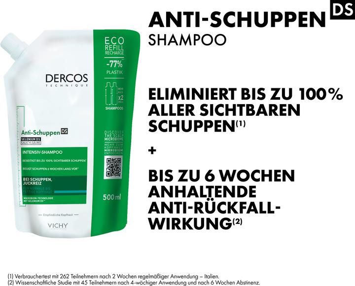Image du produit Vichy Dercos Anti-Schuppen Shampoo für normale bis fettige Kopfhaut (500 ml, Shampoing liquide)