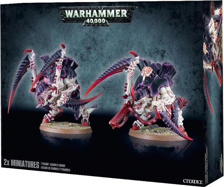 Games Workshop Carnifex Brood - Old One Eye's Brood - Thornback Brood - Carnifex Brood - Screamer-Killer Brood (Matières plastiques)