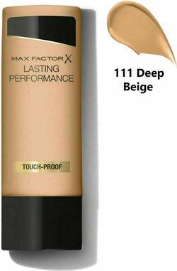 Actual product image Max Factor loading performance (111 Deep Beige)
