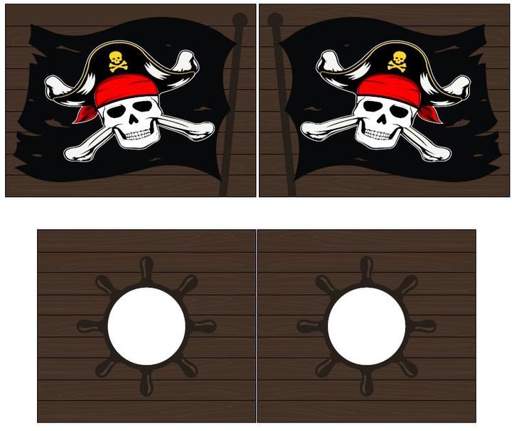 Immagine prodotto Vipack Letto piratesco a mezza altezza con scivolo (90 x 200 cm)