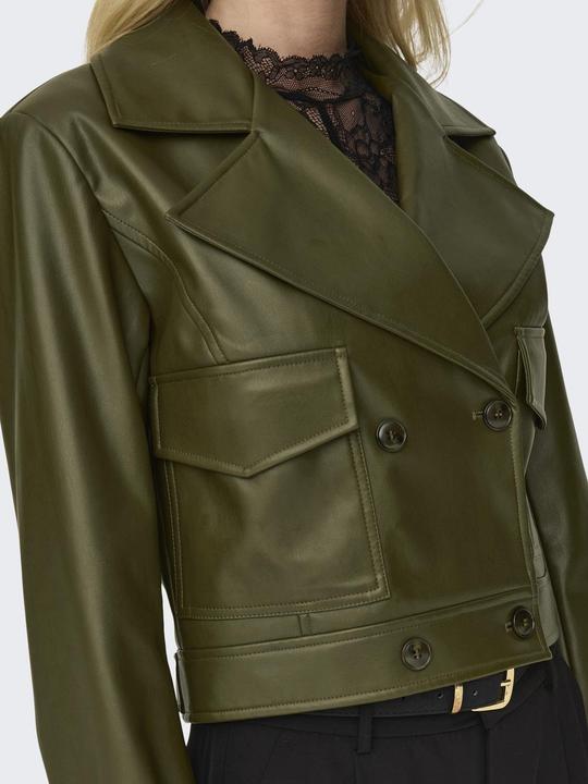 Image du produit Only Fly-Away col veste en cuir synthétique (XS)