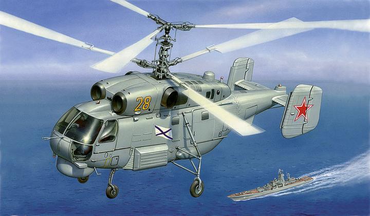 Produktbild Zvezda 500787214 – 1: 72 helicopter Ka UBoot Hunter Helix A