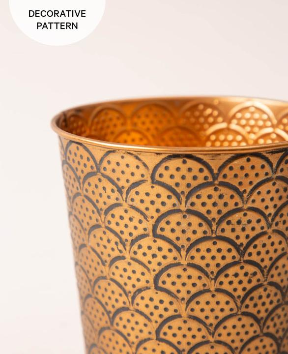Immagine prodotto Esmée Vaso da fiori / fioriera Orient, lamiera (13 cm)