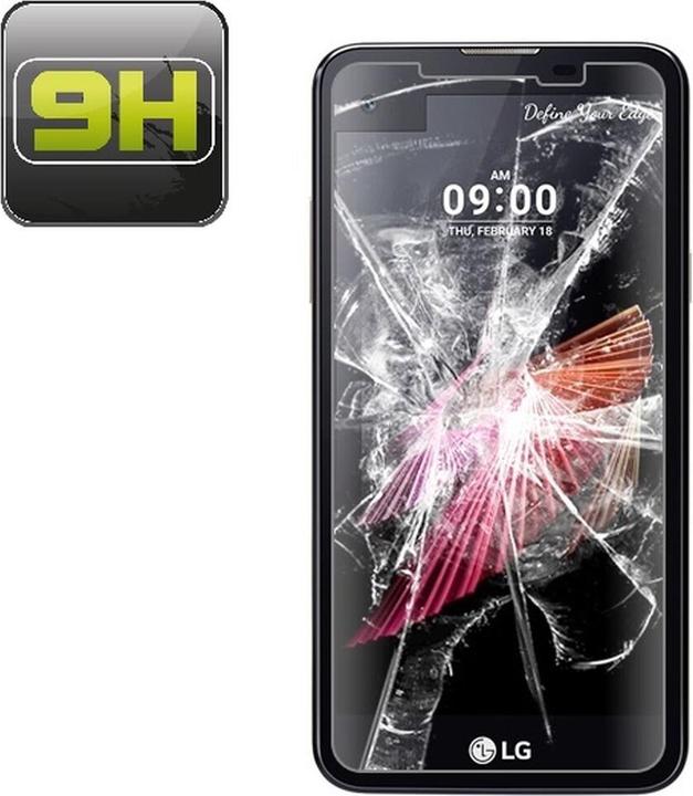 Produktbild Protectorking 1x echtes Tempered 9H Panzerhartglas 3D KLAR (1 Stück, LG X Screen)