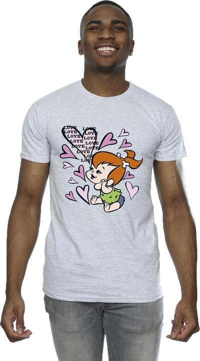 Immagine prodotto The Flintstones Pebbles Love Love Love Maglietta Uomo (XXL)