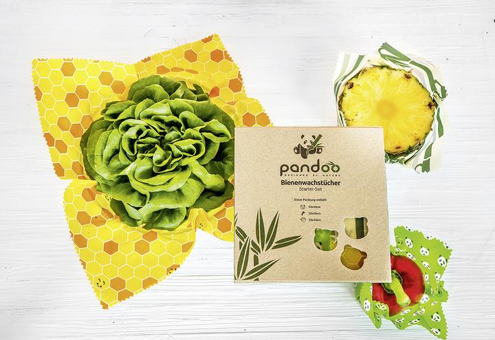 Productafbeelding Pandoo Bijenwasdoek 3s (1 x)