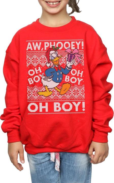 Image du produit Disney - Sweat DONALD DUCK CHRISTMAS FAIR ISLE - Fille (128)