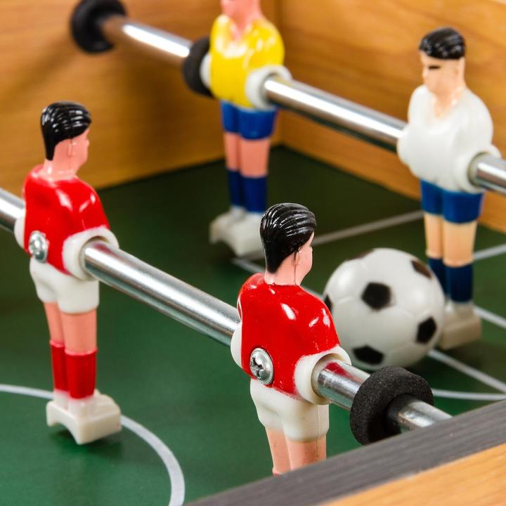 Actual product image Games Planet Mini foosball table CHELSEA 70x37x25cm, black