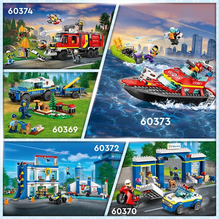 Actual product image LEGO Fireboat (60373, LEGO City)