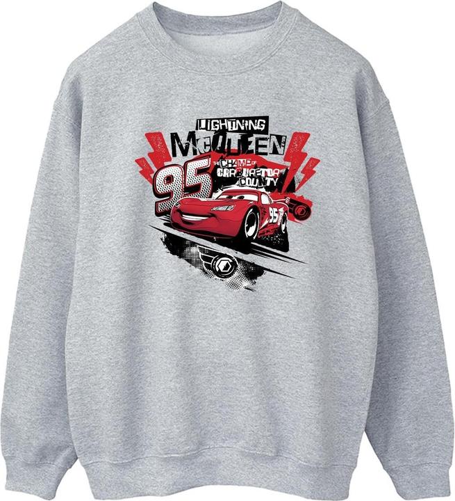 Image du produit Disney - Sweat CARS LIGHTNING MCQUEEN COLLAGE - Femme (L)