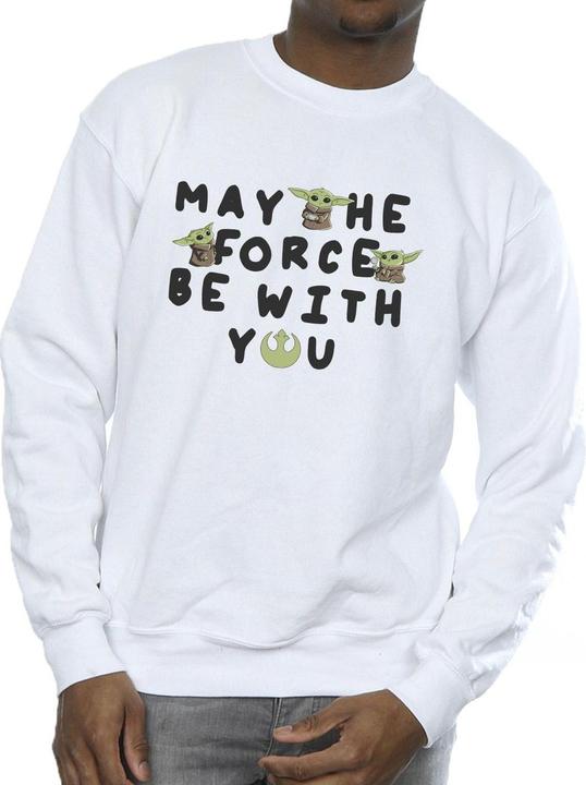 Produktbild Star Wars The Mandalorian Grogu May The Force Be With You Sweatshirt (S)