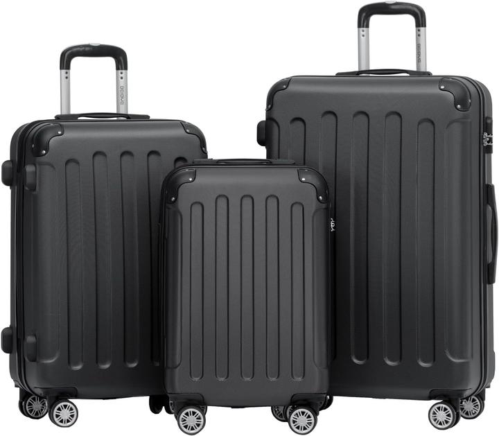 Produktbild Beibye Hartschalen-Reisekoffer-Set (110 l, Handgepäck (bis 50l), M (50 - 90l), L (90 - 115l))
