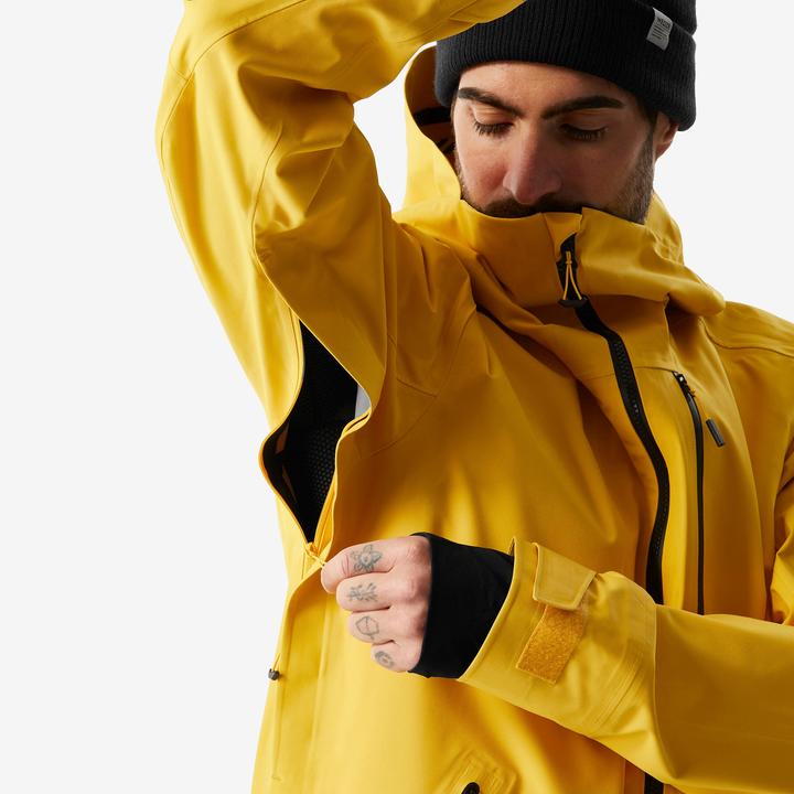 Produktbild Wedze Skijacke Herren warm und atmungskativ - FR500 gelb (L)