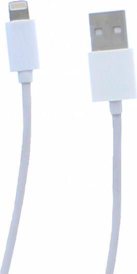Produktbild T'nB TNB Lightning/USB Cable 1m White (1 m, USB 2.0)