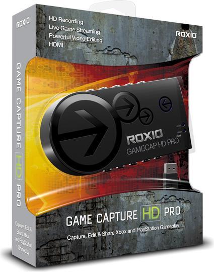 Roxio Game Capture HD PRO (PS3, Xbox 360, PC, PS4, Xbox One X, Xbox Series X, Xbox One S, Xbox Series S)