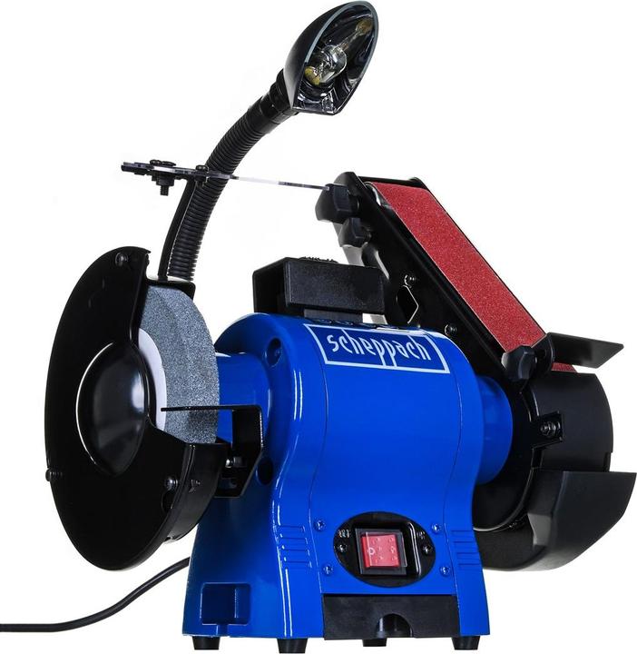 Actual product image Scheppach BGS700 Combination Grinder 230V 50Hz 250W (Belt sanders, 370 W)