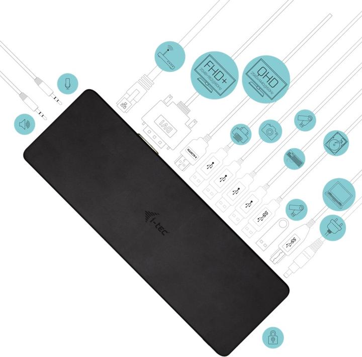Immagine prodotto i-tec USB-C Hub (USB-B, 10 Porti)
