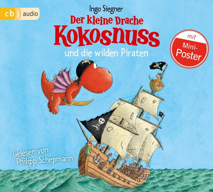 Produktbild Der kleine Drache Kokosnuss und die wilden Piraten (Ingo Siegner, Deutsch)