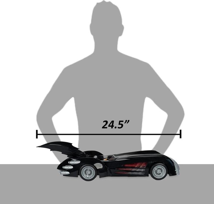 Produktbild McFarlane Batman & Robin DC Multiverse Fahrzeug Batmobile 63 cm
